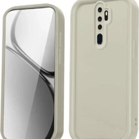 Xiaomi Redmi Note 8 Pro Kılıf Viera Silikon - Krem-(5796)