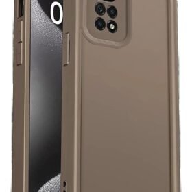Xiaomi Redmi 10 2022 Kılıf Viera Silikon - Kahverengi-(5796)