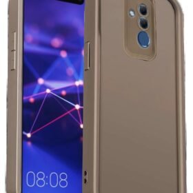 Huawei Mate 20 Lite Kılıf Viera Silikon - Kahverengi-(5796)