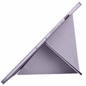 Samsung Galaxy X610 Tab S9 FE Plus 12.4 Kılıf Kalemlikli Mars Tablet Kılıfı - Açık Mor-(5796)