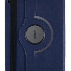 Huawei Honor Pad X8A Kılıf 360 Tablet Deri Kılıf - Lacivert-(5796)