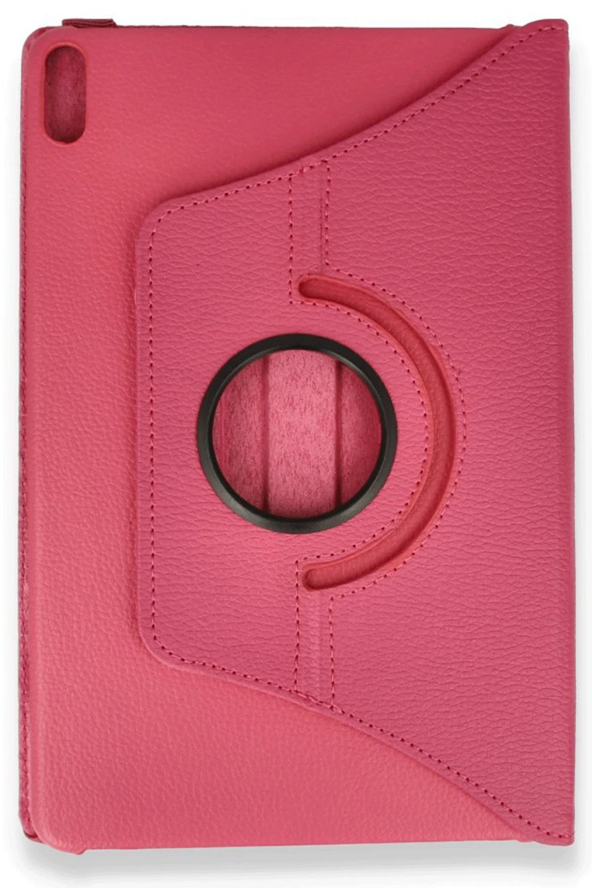 Huawei Honor Pad X8A Kılıf 360 Tablet Deri Kılıf - Pembe-(5796) - Görsel 2