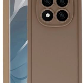 Xiaomi Redmi Note 14 Pro 4G Kılıf Viera Silikon - Kahverengi-(5796)