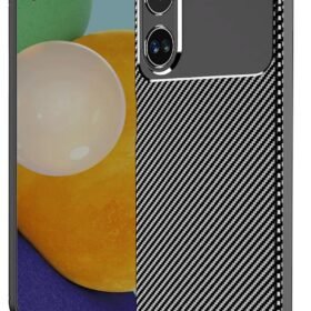 Xiaomi Poco X7 Pro Kılıf Auto Focus Karbon Kapak - Siyah-(5796)