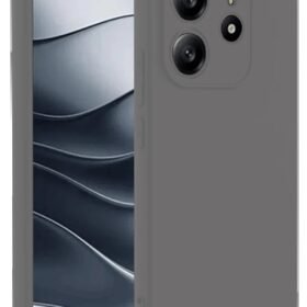 Xiaomi Redmi Note 14 4G Kılıf First Silikon - Gri-(5796)