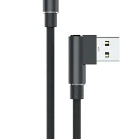 USB to Lightning 3M 2.4A Kablo - Siyah-(5796)