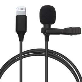 Lightning 2 Metre Double Mikrofon - Siyah-(5796)