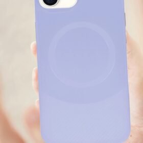 iPhone 11 Kılıf Maya Karbon Kapak - Gri-(5796)