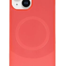 iPhone 14 Kılıf Maya Karbon Kapak - Kırmızı-(5796)