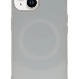 iPhone 14 Kılıf Maya Karbon Kapak - Gri-(5796)