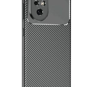 Honor 200 Kılıf Auto Focus Karbon Kapak - Siyah-(5796)
