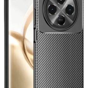Tecno Spark 30 Kılıf Auto Focus Karbon Kapak - Siyah-(5796)
