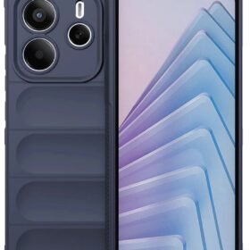 Xiaomi Redmi Note 14 4G Kılıf Optimum Silikon - Lacivert-(5796)