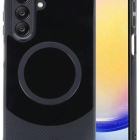 Samsung A26 Kılıf Maya Karbon Kapak - Siyah-(5796)