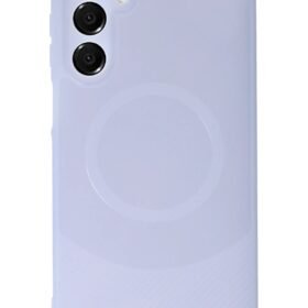 Samsung A56 Kılıf Maya Karbon Kapak - Lila-(5796)