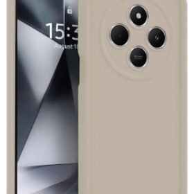 Xiaomi Redmi 14C Kılıf Viera Silikon - Krem-(5796)