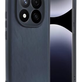 Xiaomi Redmi Note 14 Pro 4G Kılıf Aras Deri Kapak - Lacivert-(5796)