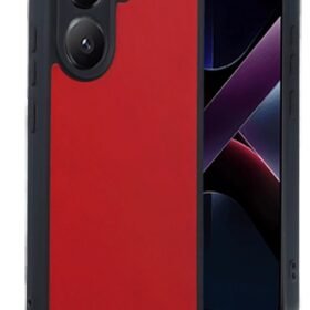 Xiaomi Poco X7 Pro Kılıf Aras Deri Kapak - Kırmızı-(5796)