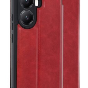 Xiaomi Poco X7 Pro Kılıf Flip Cover - Kırmızı-(5796)