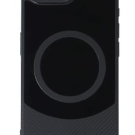 iPhone 16E Kılıf Maya Karbon Kapak - Siyah-(5796)