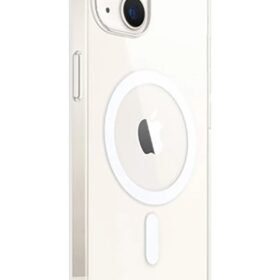 iPhone 15 Plus Kılıf Pc Real Magsafe Kapak - Şeffaf-(5796)