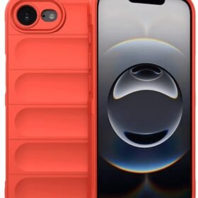 iPhone 16E Kılıf Optimum Silikon - Kırmızı-(5796)
