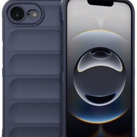 iPhone 16E Kılıf Optimum Silikon - Lacivert-(5796)