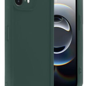 iPhone 16E Kılıf Viera Silikon - Koyu Yeşil-(5796)