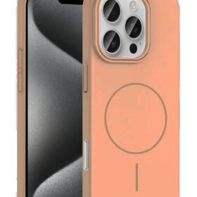 iPhone 16 Pro Max Broş Magsafe Kapak - Çöl Titanyum-(5796)