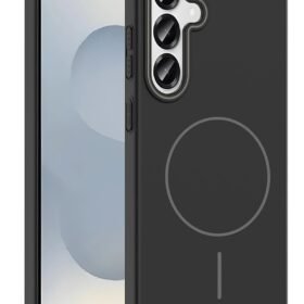 Samsung Galaxy S25 Broş Magsafe Kapak - Siyah-(5796)