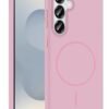 Samsung Galaxy S23 FE Broş Magsafe Kapak - Pembe-(5796)