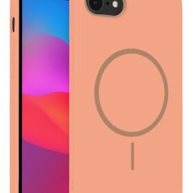 iPhone 16E Broş Magsafe Kapak - Çöl Titanyum-(5796)