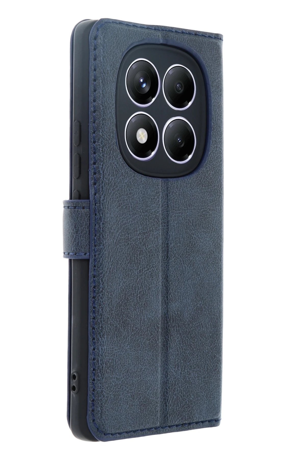 Xiaomi Redmi Note 14 Pro 4G Kılıf Trend S Plus Kapaklı Kılıf - Lacivert-(5796) - Görsel 3