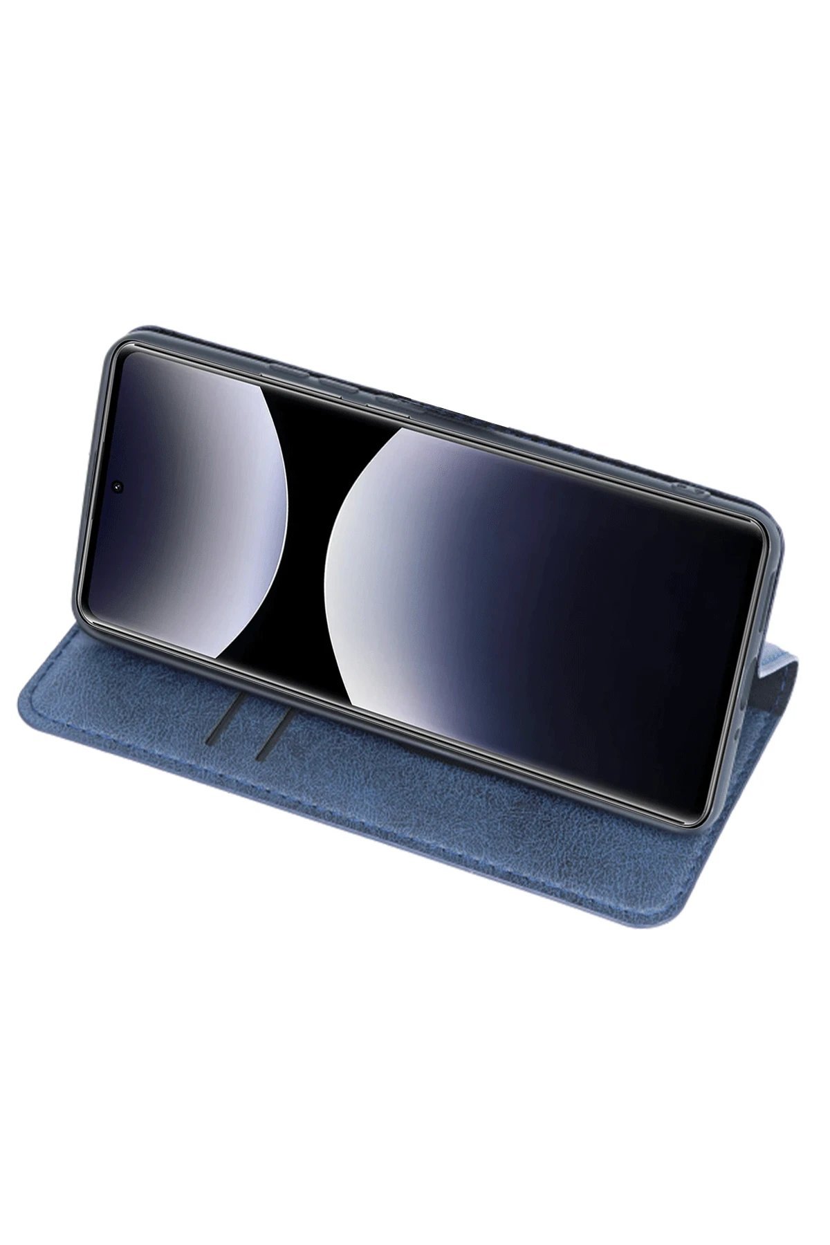 Xiaomi Redmi Note 14 4G Kılıf Trend S Plus Kapaklı Kılıf - Yeşil-(5796) - Görsel 2