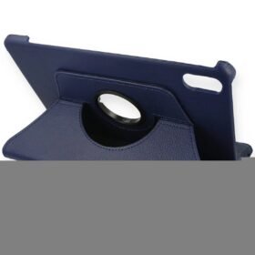 Huawei Honor Pad V9 Kılıf 360 Tablet Deri Kılıf - Lacivert-(5796)