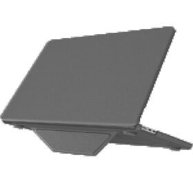 Macbook Air 15 2024 Macbook Deri Kapak - Gri-(5796)