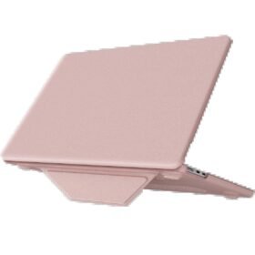 Macbook Air 15 2024 Macbook Deri Kapak - Pembe-(5796)