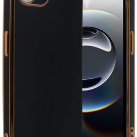 iPhone 16E Kılıf Volet Silikon - Siyah-(5796)