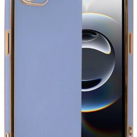 iPhone 16E Kılıf Volet Silikon - Mavi-(5796)