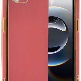 iPhone 16E Kılıf Volet Silikon - Kırmızı-(5796)