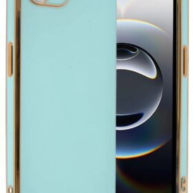 iPhone 16E Kılıf Volet Silikon - Açık Yeşil-(5796)
