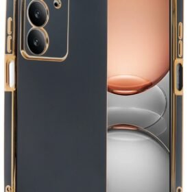 Realme C75 4G Kılıf Volet Silikon - Siyah-(5796)