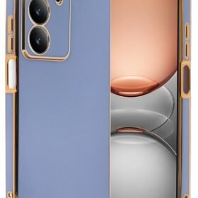 Realme C75 4G Kılıf Volet Silikon - Mavi-(5796)