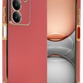 Realme C75 4G Kılıf Volet Silikon - Kırmızı-(5796)