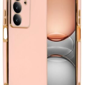 Realme C75 4G Kılıf Volet Silikon - Pembe-(5796)