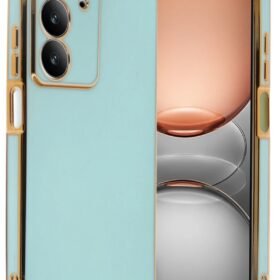 Realme C75 4G Kılıf Volet Silikon - Açık Yeşil-(5796)