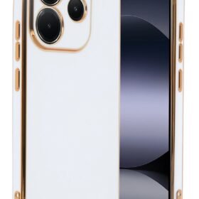 Xiaomi Redmi Note 14 4G Kılıf Volet Silikon - Beyaz-(5796)