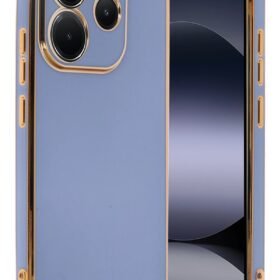 Xiaomi Redmi Note 14 4G Kılıf Volet Silikon - Mavi-(5796)