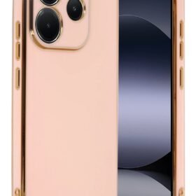 Xiaomi Redmi Note 14 4G Kılıf Volet Silikon - Pembe-(5796)