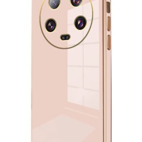 Xiaomi Mi 14 Ultra Kılıf Volet Silikon - Pembe-(5796)